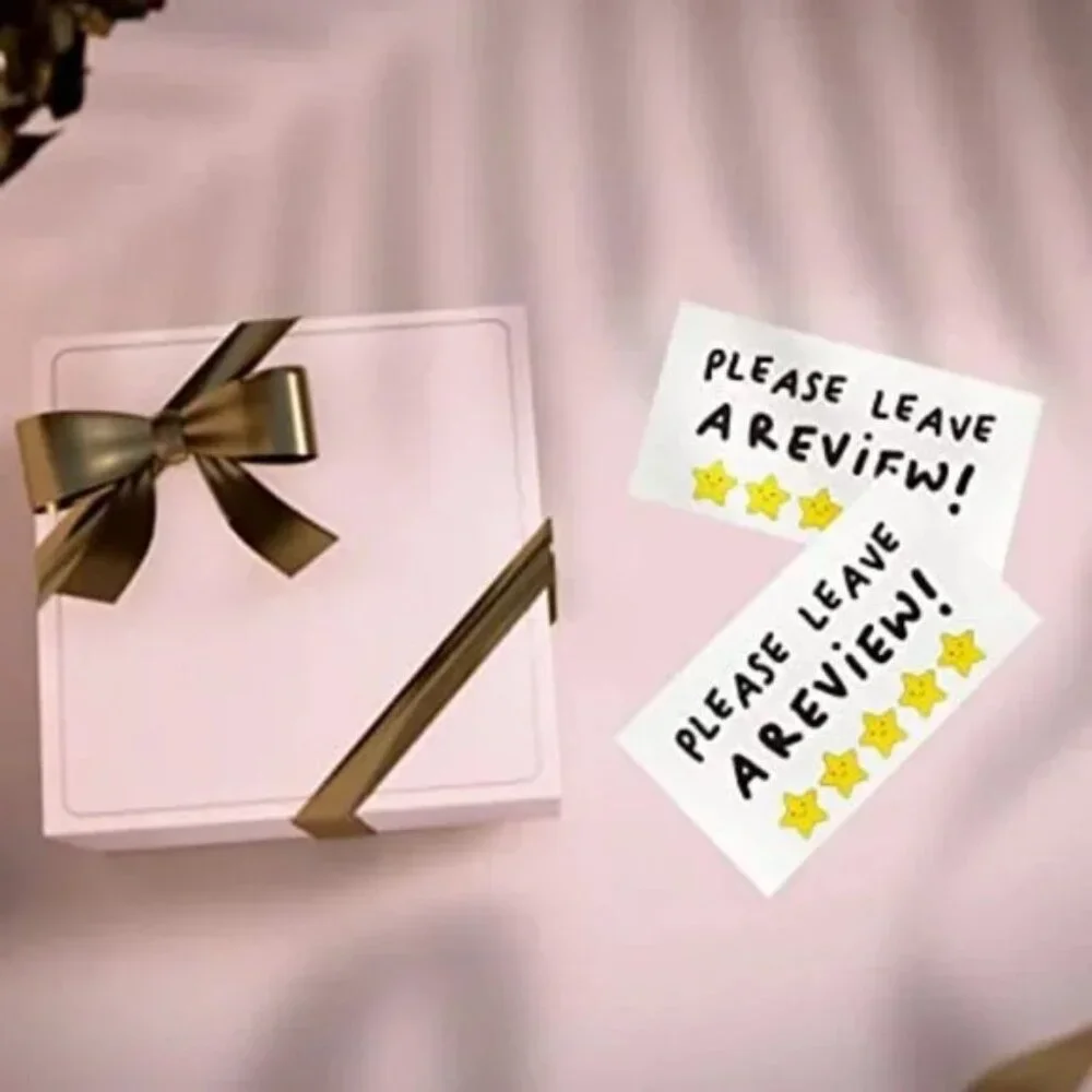 30 PCS Please Leave A Review Business Thank You Cards
